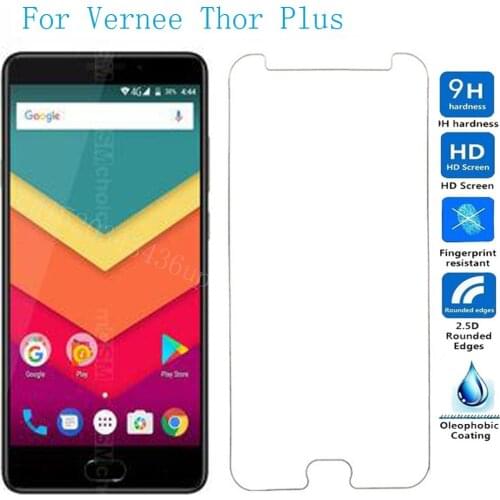 Tempered Glass For Vernee Thor Plus Screen Protector phone Film Protective Screen Cover For Vernee Thor Plus