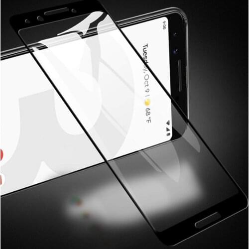 Tempered Glass Full Coverage Film Protection Shield Screen Protector for Google Pixel 3A XL/Pixel 3A