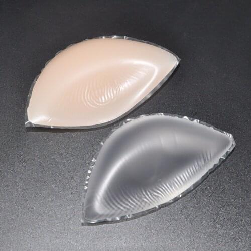 Women Bikini Swimwear Invisible Bra Pads Silicone Gel Bra Insert Pads Breast Enhancer Push Up Silicone Bra Pad
