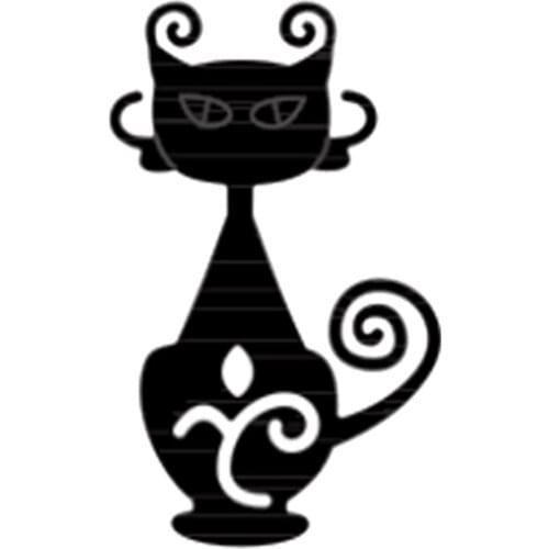 Spooky Cat Halloween Metal Cutting Dies Scrapbooking Card Album Photo Making DIY Embossing Crafts Stencil New Die Cut 2021