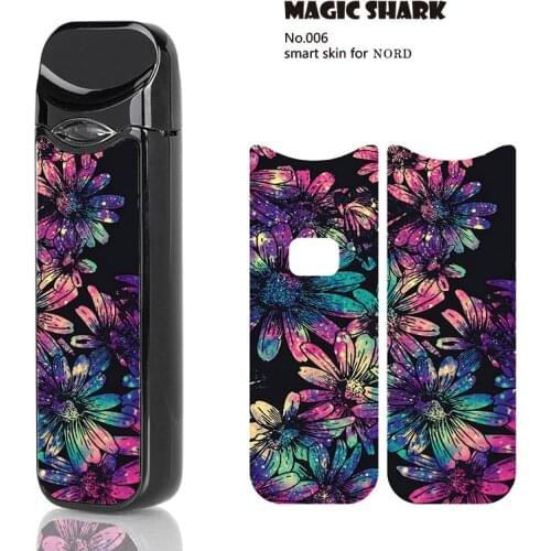 23 Pattern 2.5D Stereo for NORD Cover PVC Case Skin Sticker Protective for Smok Nord Cigarette