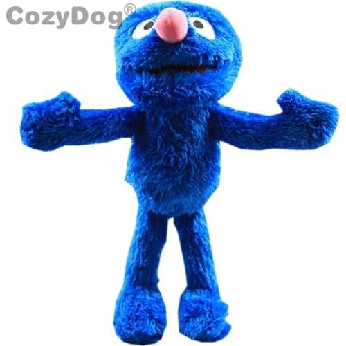 23cm Anime Sesame Street Grover Plush Toys Doll Peluche Birthday Party Supplies Decor Cartoon Soft Stuffed Toy Baby Kids Gift