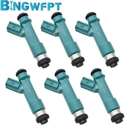 6x High Quality 23250-31060 23250-39075 23209-39075 Fuel Injector For Toyota LAND CRUISER PRADO HILUX