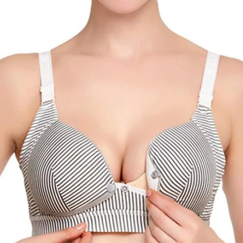 Maternity Bras Pregnant Women Lingerie Breastfeeding Hot No Rims Front Closure Breast Feeding Bras Large Size Brassieres