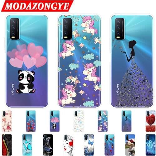 For VIVO Y20S Case Silicone Case TPU Phone Case For VIVO Y20S Y 20S Case Soft Cover