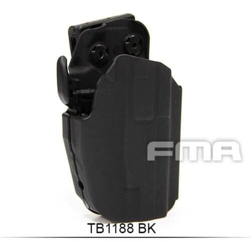 FMA GLS5 Glock Pistol Pouch Belt System TB1188 BK Tactical Magazine Hunting bag Case Free Shipping