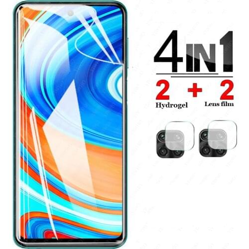 Full Cover Soft Hydrogel For Xiaomi Redmi Note 9 Pro Screen Protector Tempered Glass on Redmi Note9pro Note 9pro Camera Lens