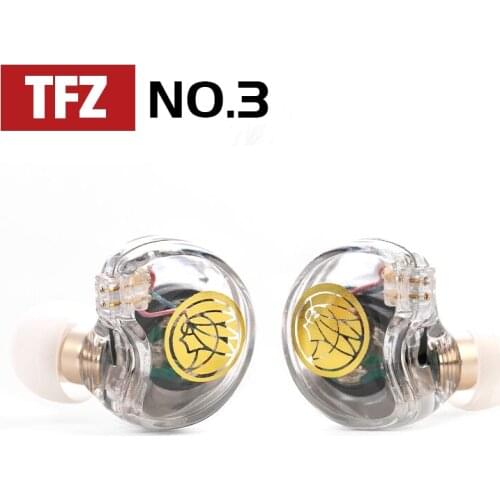 TFZ No.3 Third Generation Dynamic Music Earphones Professional HIFI Monitor NO3 In-ear Earphones