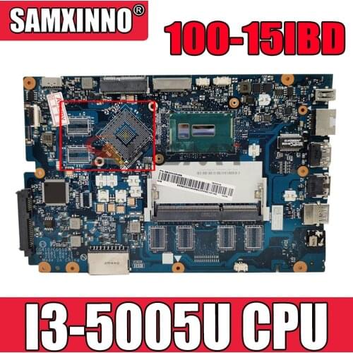 NM-A681 motherboard For Lenovo Ideapad 100-15IBD 100 15IBD CG410/CG510 NM-A681 notebook motherboard pentium I3-5005U 100% TEST