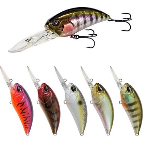 Crank Fishing Lure Bait Wobbler 87mm 16g Long Lip Fishing Floating Bionic Minnow Bass Perch Plastic Artificial Fishing