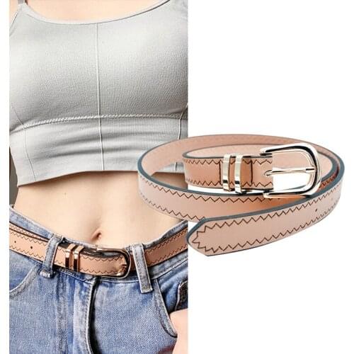 New Womens Belt Hight Quality Designer Alloy Needle Buckles Belts Female Jean Strap Casual All Match Ladies Adjustable Belt