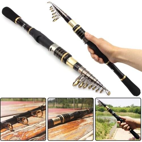 1.8m2.1m2.4m2.7m3.0m Ultra-Short Spinning Rod Long-Range Small Sea Rod Carbon carp trout rod Portable Travel Rod fishing pesca