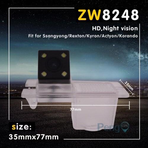 Universal Car Rear View Camera Auto Parking Reverse Backup Camera For Ssangyong/Rexton/Kyron/Actyon/Korando
