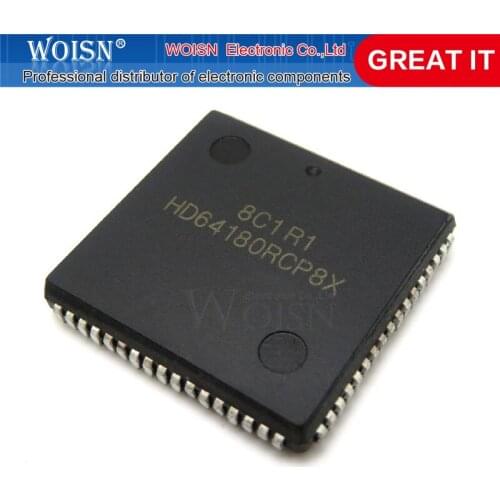 2pcs/lot HD64180RCP6X HD64180RCP10X HD64180RCP8X HD64180RCP HD64180 PLCC-68