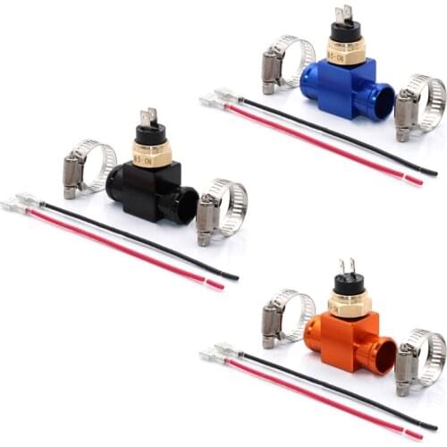 Scooter Motorbike Accessories Durable Aluminum Alloy Temperature Switch Radiator Fan Thermostat for Motorcycle