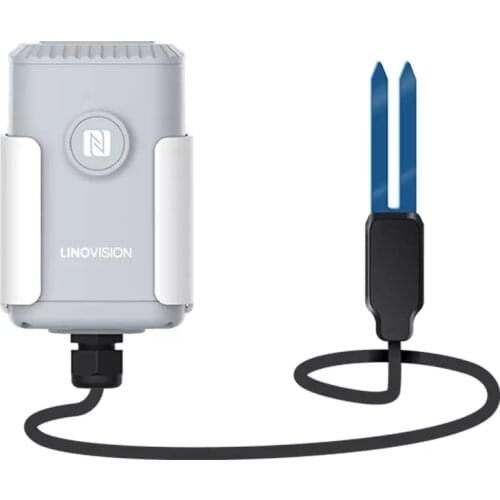 LoRaWAN Wireless Sensor for Soil Moisture Temperature and Electrical Conductivity Measurement IOT