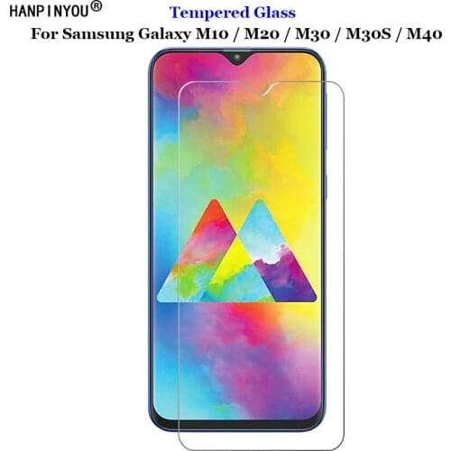 For Samsung Galaxy M10 M20 M30 M30S M40 M205 M205F Front Tough Hard Tempered Glass 9H 2.5D Premium Screen Protector Film Guard