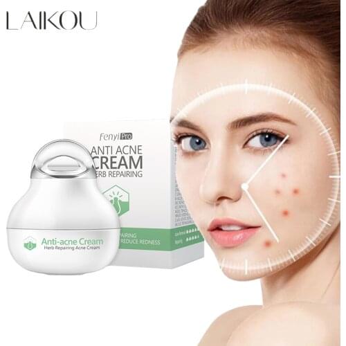 Effective Anti-Acne Cream Acne Treatment Fade Acne Spots Oil Control Shrink Pores Whitening Moisturizing Acne Cream Skin Care