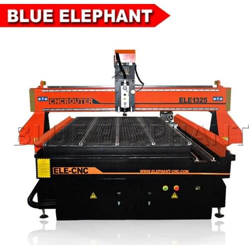 Wood cnc milling and drilling machine for pcb pvc/woodworking machine cnc router for advertising 1325 model for wood cnc