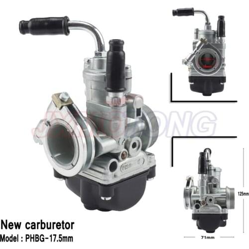 New carb carburettor fit moped/pocket for carburetor PHBG 17.5mm 17.5 motorcycle free shipping