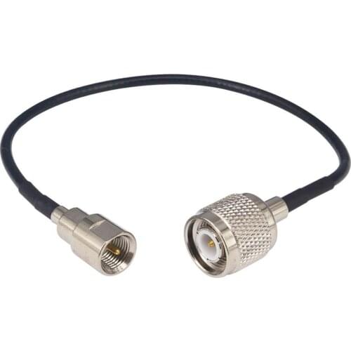 TNC Male to FME Male Coaxial Adapter Pigtail Jumper Cable 15CM RG174