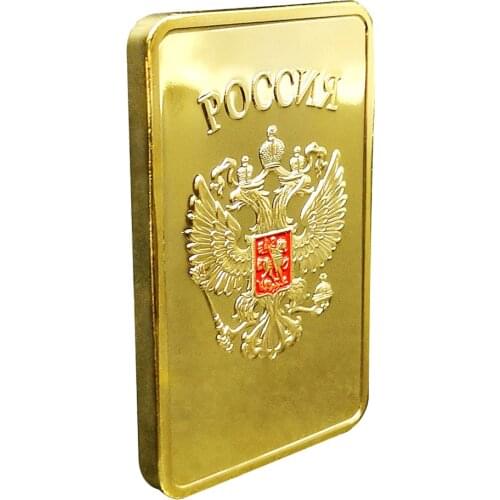 Golden Commemorative Coin Gold Bars Collectibles