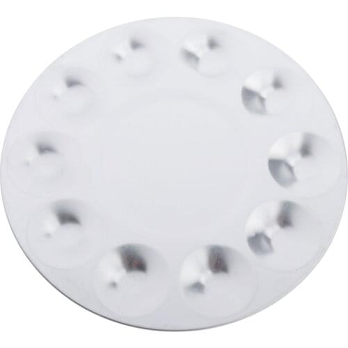 Paint Palette Tray - Metal Materials, Easy to Clean - for Acrylic, Oil, Watercolor Paints & Paint Brushes