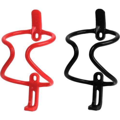 MTB Bicycle Water Bottle Holder Aluminum Alloy Mountain Bike Bottle Can Cage Bracket for most mountain bikes and road bikes