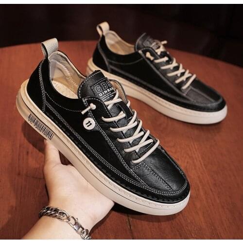 Mens Sneakers Soft PU Leather Men Loafers Shoes Fashion Slip on Men Driving Shoes Soft Sapato Masculino Mocassin Homme