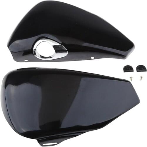 Pair (Right & Left) Side Battery Cover For Sportster XL883 XL1200 X48