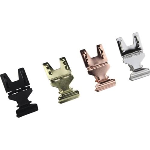 Pop Metal Price Label Tag Paper Sign Card Display Clips Holders Stainless Steel H5.5cm for Retail Bread Shop Promotions 20pcs