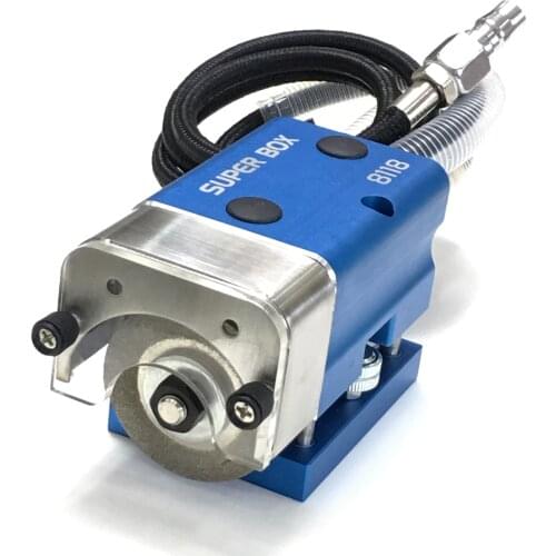 Portable Pneumatic Nicker Grinder For Flat Die Cutter Knife Slot Blade Carton Board Point Mold Processing Machine