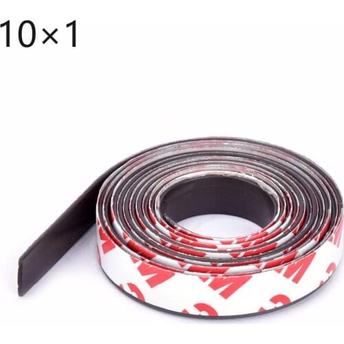 30Meters self Adhesive Flexible Magnetic Strip 30M Rubber Magnet Tape width 10mm thickness 1mm