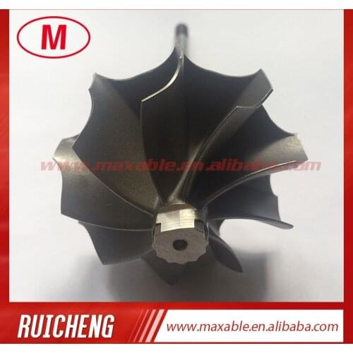 TD06SL2R 54.00X61.50mm 9 blades Reverse turbine wheel&shaft/turbo wheel for turbocharger journal bearing