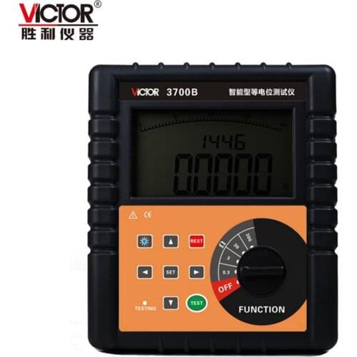 VICTOR VC3700B Intelligent Equipotential Tester Low Resistance Tester