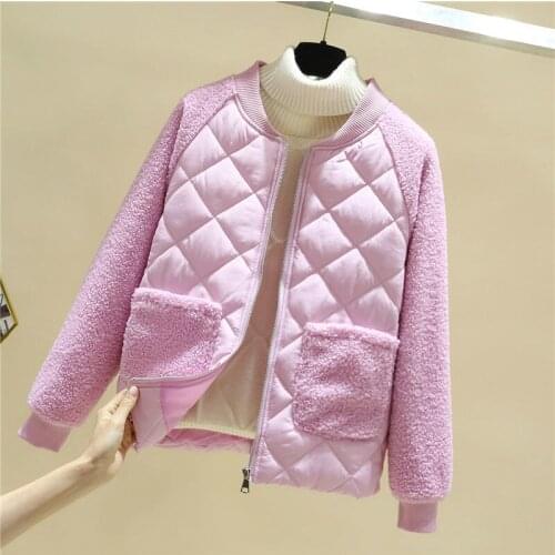 Winter Parkas Women 2021 Casual Solid Thick Warm Jackets Coats Stand Collar Pockets Female Down Outwear Chaquetas Parkas Mujer