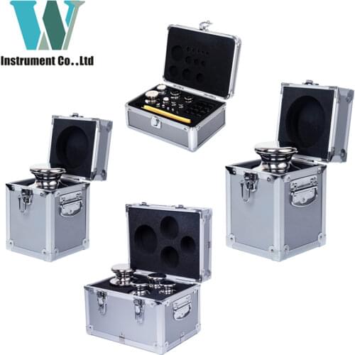 Free Shipping 1mg-200g E2 class SST316L Stainless Steel Weights