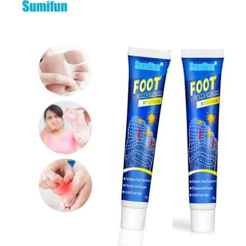 Sumifun 1Pcs 20g Foot Cream Foot Erosive Beriberi Anti Itching Sweat Odor Feet Psoriasis Antibacterial Ointment P1176