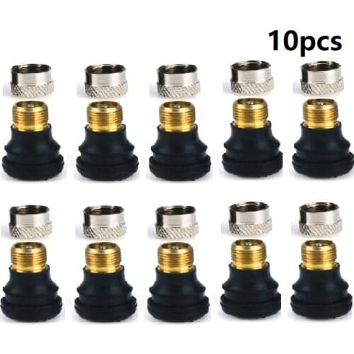 10Pcs For M365PRO Electric Scooter Tubeless Tire Vacuum Valve Wheel Gas Valve for Xiaomi M365 Electric Scooter Accessories