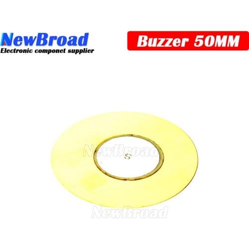 10 Pcs Piezoelectric Piezo Ceramic Wafer Plate Buzzer Loudspeaker Dia 50mm For Arduino Diy Electro