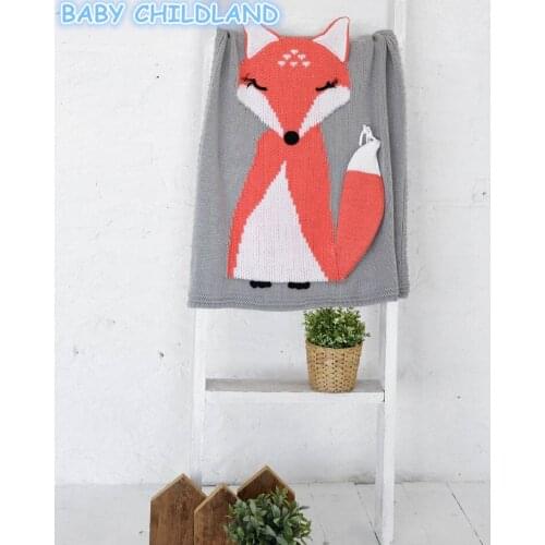 110*73cm baby blankets newborn cotton crochet baby swaddle blanket knitted children kids blanket cute soft crib stroller blanket