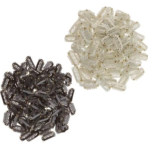 200pcs Tweezers U Shape Wig Clip Hair Accessories For Keeping Wigs, Toupees And Hair Locks Properly In Place