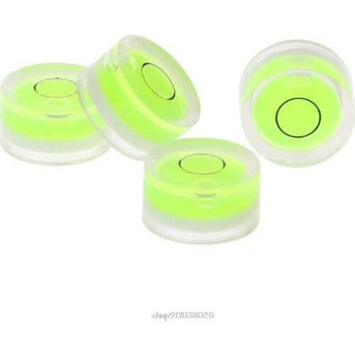 4Pcs/Bag 12x6MM Turntable Player Leveler LP Vinyl Record Bubble Degree Tonearms Set-up Level for Phono Cartridge Needle N26 20