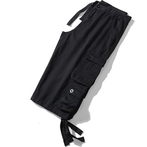 Men Cotton Loose Work Casual Short Pants M-8Xl Shorts (No Belt) Mens Military Cargo Shorts Brand New Tactical Cargo Shorts