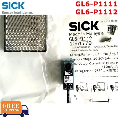 SICK Switch GL6-P1111 1050708 GL6-P1112 1051779 GL6-P4112 1051777 Brand new original