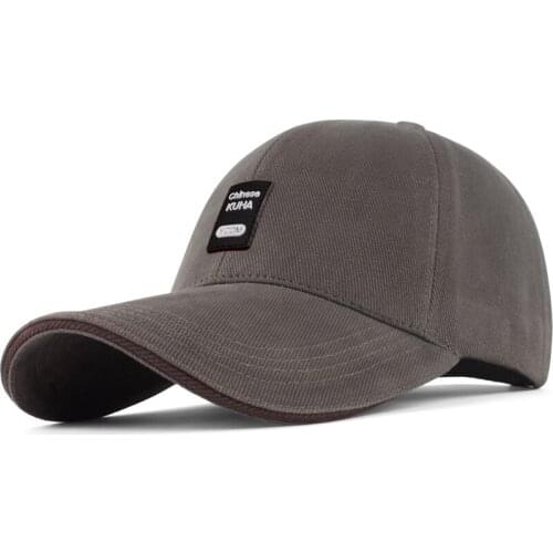 Cap mens spring and autumn baseball cap casual versatile sun hat outdoor sun hat golf cap Pure cotton hat