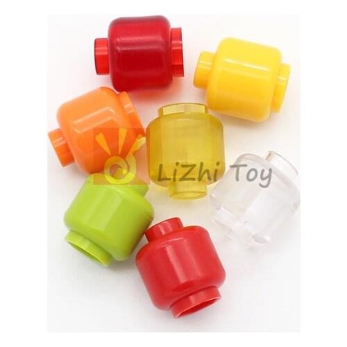 MOC Mini Head 3626b 30011b DIY Enlighten Building Blocks Bricks Figure Classic Toys Compatible with Assembles Particles