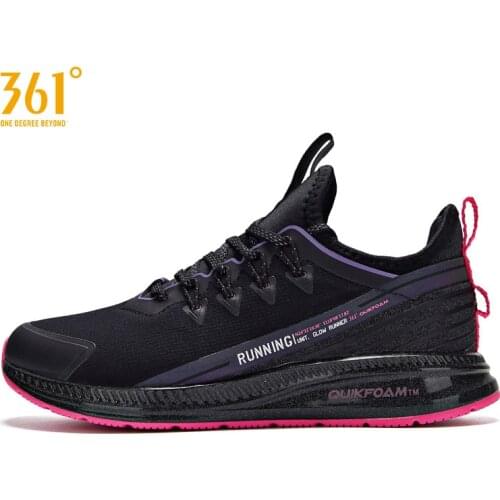 361 Degrees Counters Womens Spring Colorful Reflective Sneakers Soft Breathable Mesh Girl Running Shoes W581942213-4I