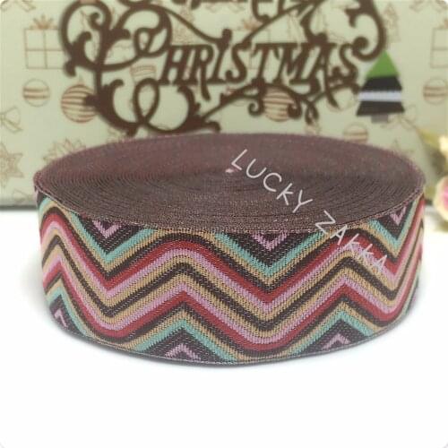 9yards/lot 1-1/8'' 29mm 100%Polyester Woven Jacquard Ribbon Restoring ancient ways waves lace MZ15073005