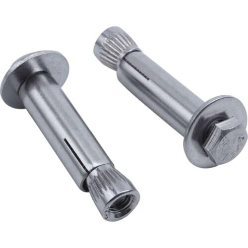 M6x40mm Repair Part Hex Head Sleeve Expansion Bolt Anchor Screws 5pcs CNIM Hot